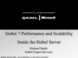 Inside the Siebel Server