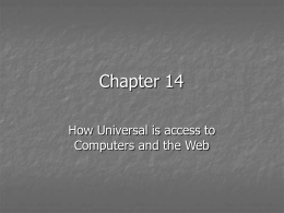 Chapter 14 - University of Scranton: Computing Sciences Dept.