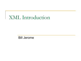 XML Presentation