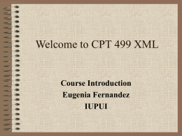 Welcome [www.engr.iupui.edu]