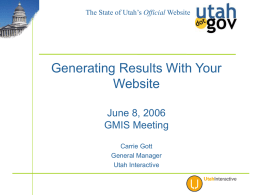 Generating Results With Your Website