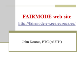 FAIRMODE website