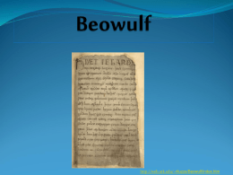 The World during Beowulf`s Time