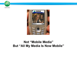 All My Media is Mobile_ian
