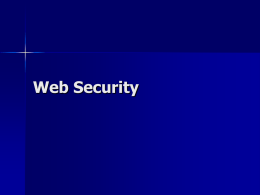 Web Audit Vulnerability