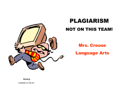 Plagiarism_SueCrouse
