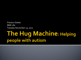 Deep Tissue Stimulation: The Hug Machine