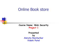 Xyz Online Book store