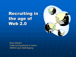 Recruiting Web 2.0