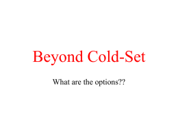 Beyond Cold-Set - Search the Newspapers & Technology Web site