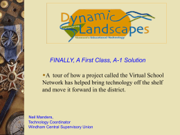Dynamic Landscape 05 - Techmaster Training and Consulting