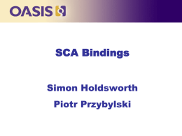 SCA Bindings