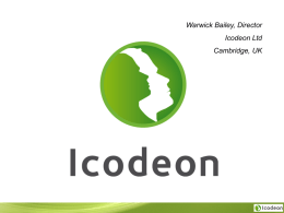 Icodeon Common Cartridge Platform and Player