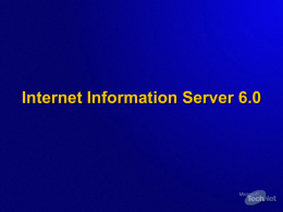 Internet Information Server 6.0