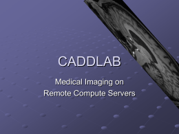 caddlab - the UNC Department of Computer Science