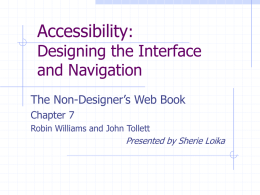 Accessible Design Presentation