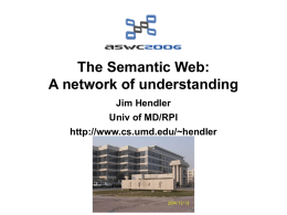 The Semantic Web: A network of understanding