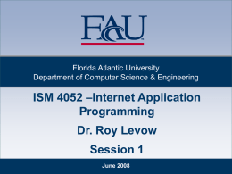 Session_1 - FAU College of Engineering