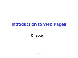 Web page - classes link 1