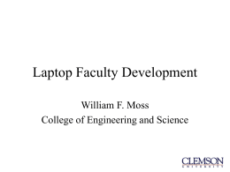 Laptop Faculty Development