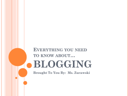 blogging - cesa7techcoords
