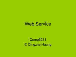 webservice - Web server administration