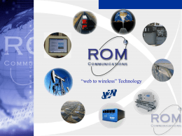 ROM`s Data System  - ROM Communications Inc.