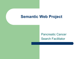 Pancreatic Cancer Search Power Point