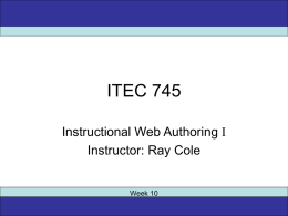 ITEC 715
