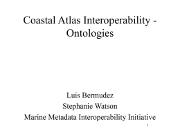 Coastal Atlas Interoperability