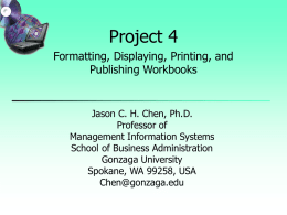 project_4 - Gonzaga University