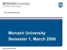 Week 5- ppt - Monash University