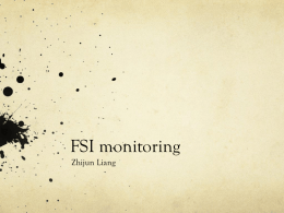 FSI monitoring - Indico