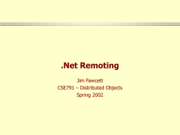 Net Remoting