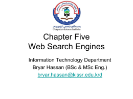 Web Search Enginesx