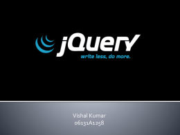JQuery-Presentation
