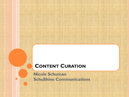 Content Curation - PRSA Buffalo Niagara Chapter