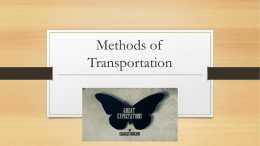Methods of transportation