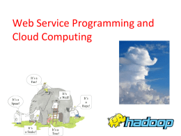 Cloud Computing - School of Computer Science