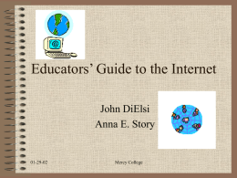 Educators` Guide to the Internet