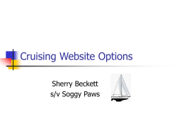 Cruising Website Options