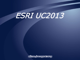 2013 ESRI User Conference Review
