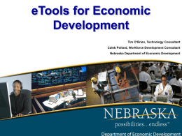 NEDA-Technology - Nebraska Department of Economic
