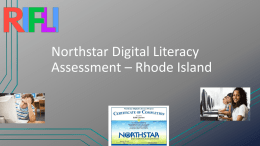 Northstar Assessment Overview