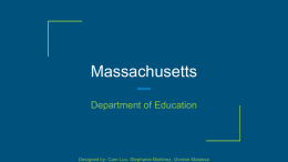 Massachusetts_ DOE Agency Internet Strategy