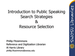 Introduction to Public Speaking 1313