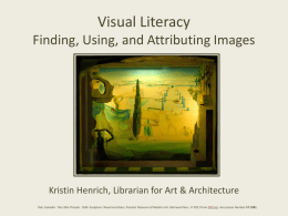 Visual literacy - University of Idaho Library