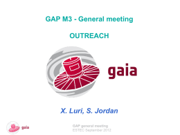 GAP general meeting