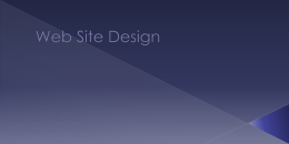 Web Site Design - Proteus Services