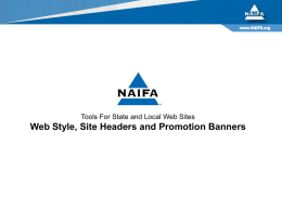 Web Tools NAIFA